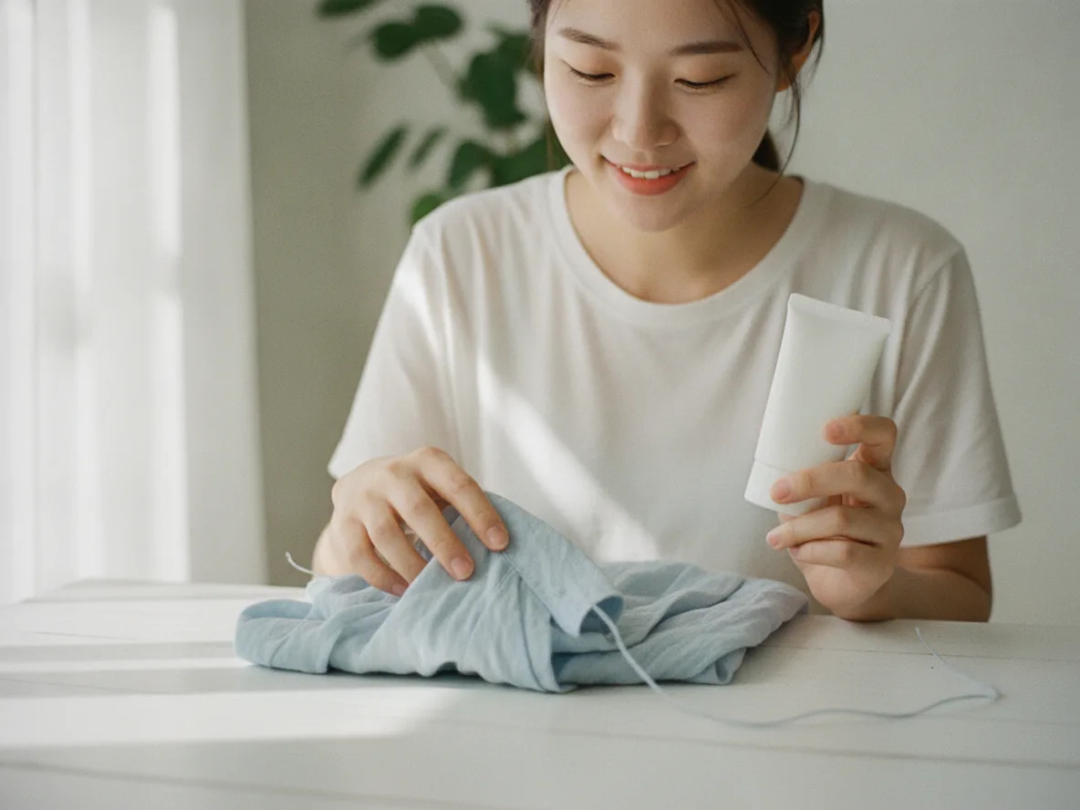 다이소 이지쿨 냉감 의류와 선크림 제품 비교