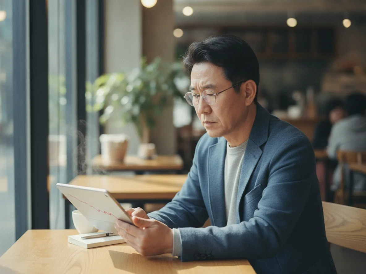 ADR 프리미엄 수렴 시나리오를 검토하는 투자자