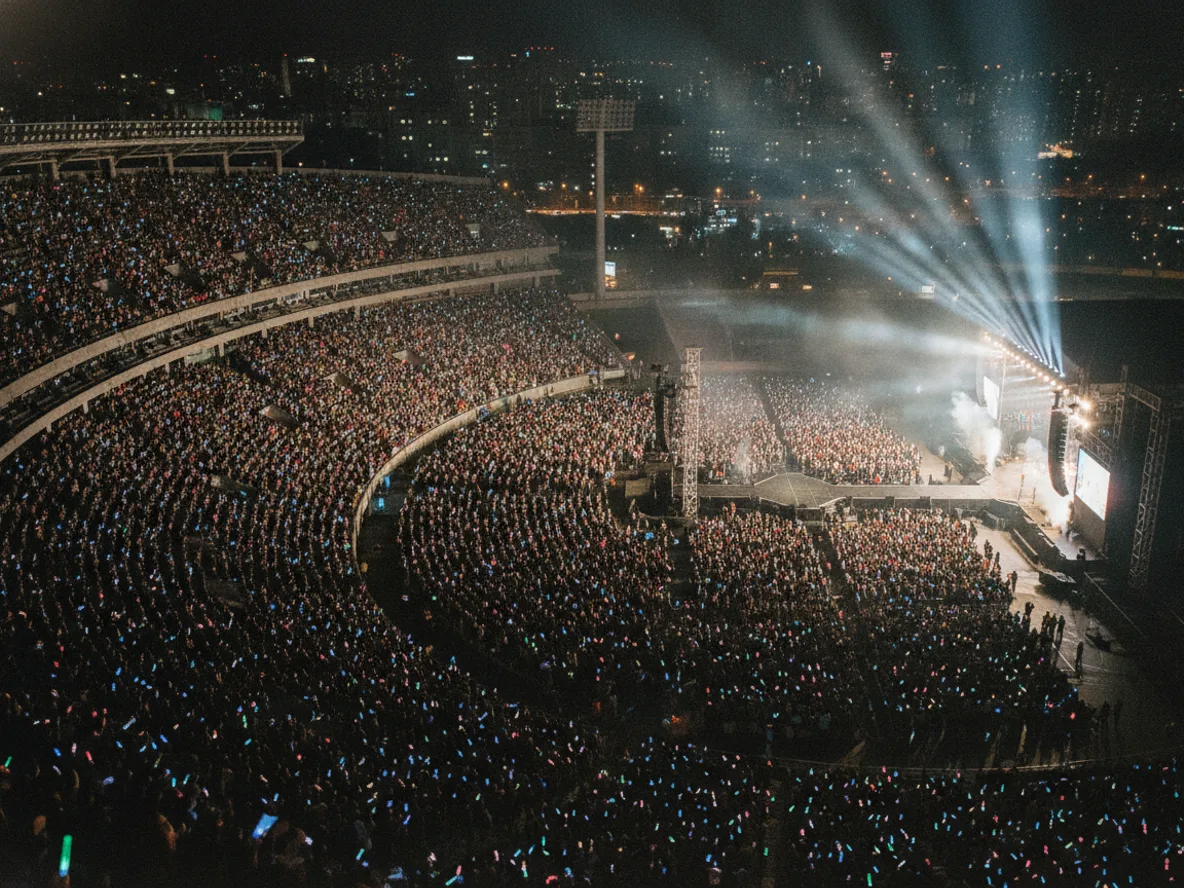 임영웅 전국 투어 콘서트 관중 현장