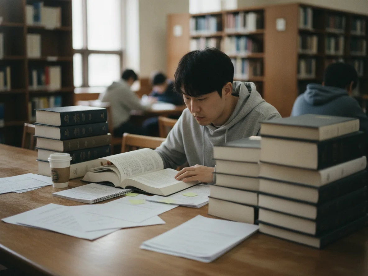 입법고시 행정고시 차이를 공부하는 수험생