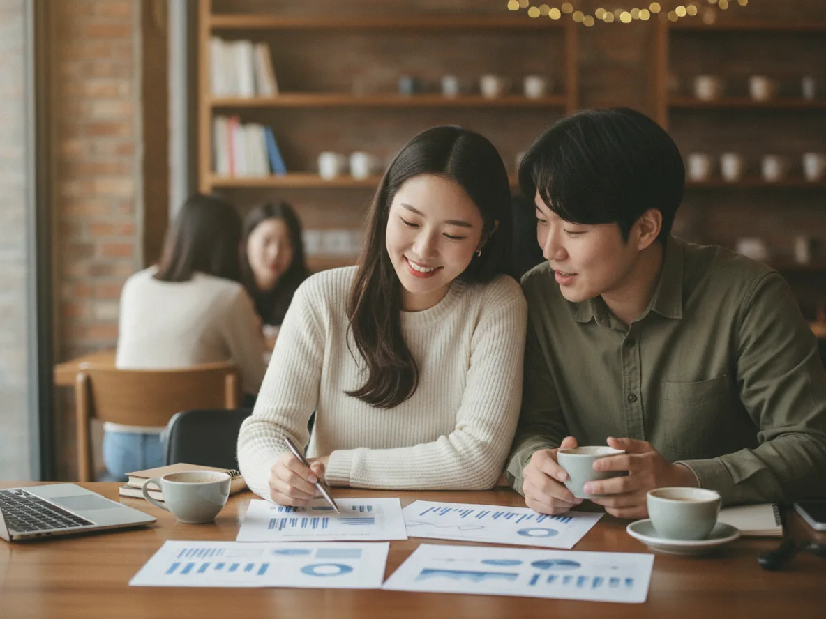 청년미래적금과 ISA 절세 효과를 비교하는 20대 커플