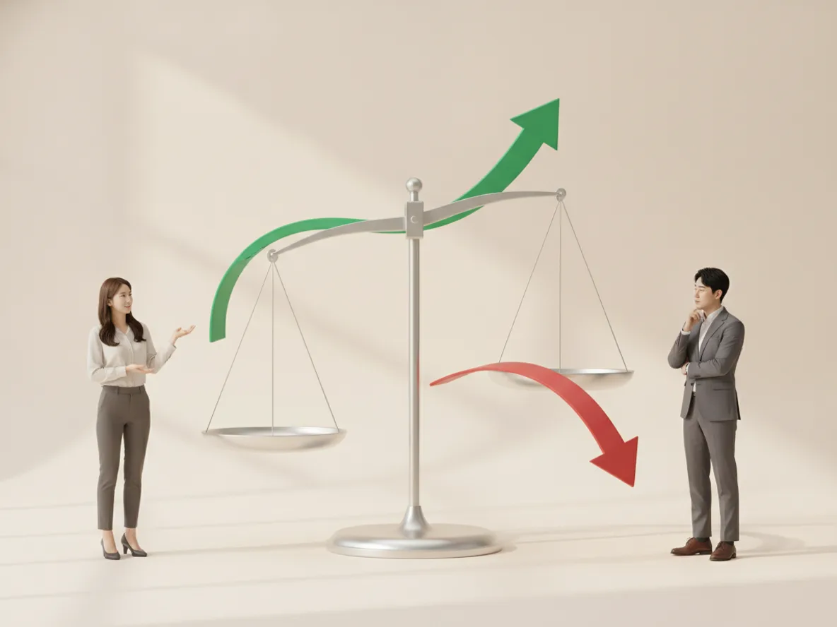 손절 기준 판단 기준 비교 이미지