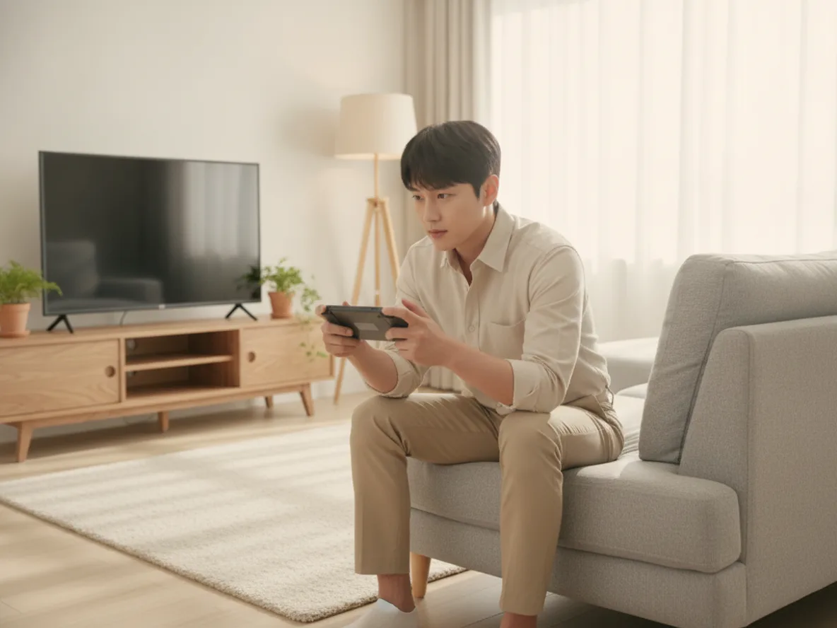 닌텐도 스위치2 OLED 스위치1 차이 비교를 고민하는 30대 남성