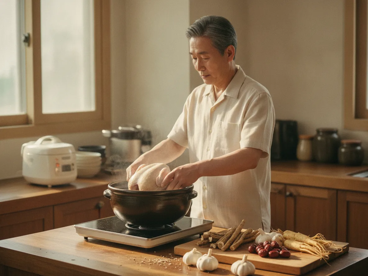 초복 삼계탕 집밥 황기 재료 효능 완전 정리 2026