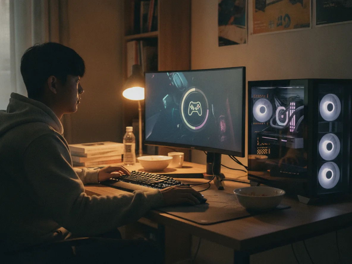 PS5 에뮬레이터 구동을 시도하는 PC 게이머