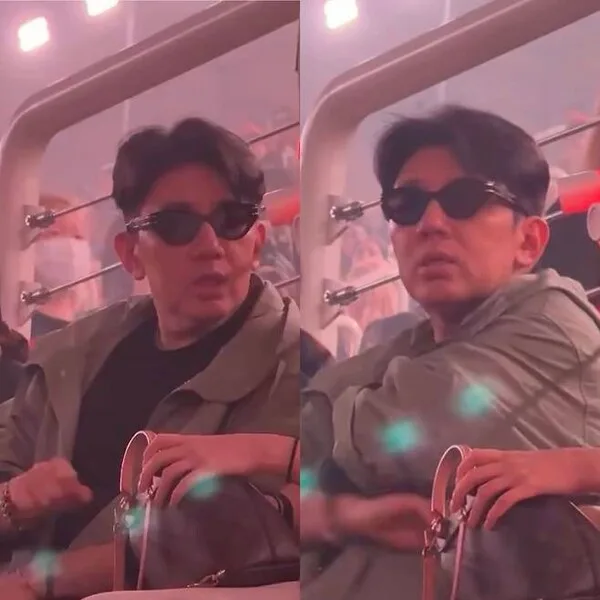 방시혁, 2달 만에 다시 홀쭉해져-다이어트했나?