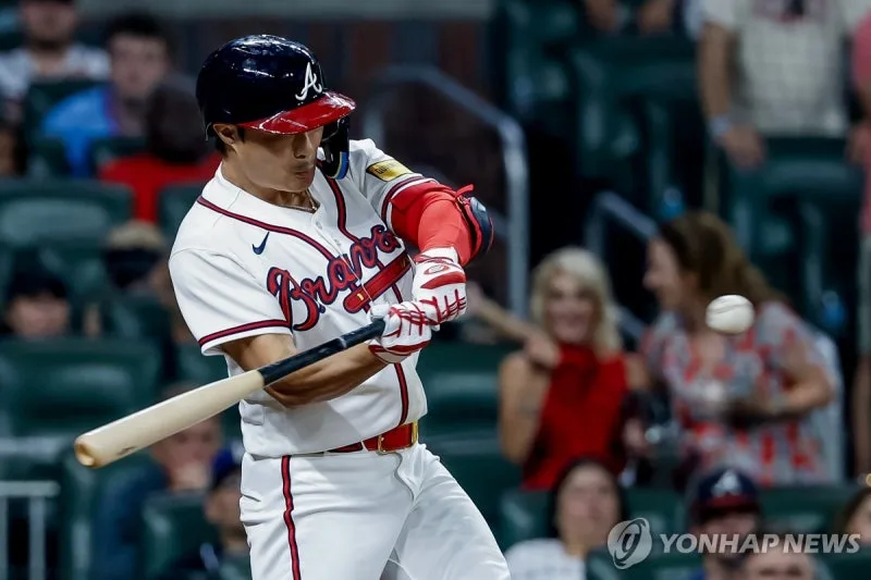 MLB 애틀랜타 김하성, 20일 만에 선발 출전해 1안타 1도루