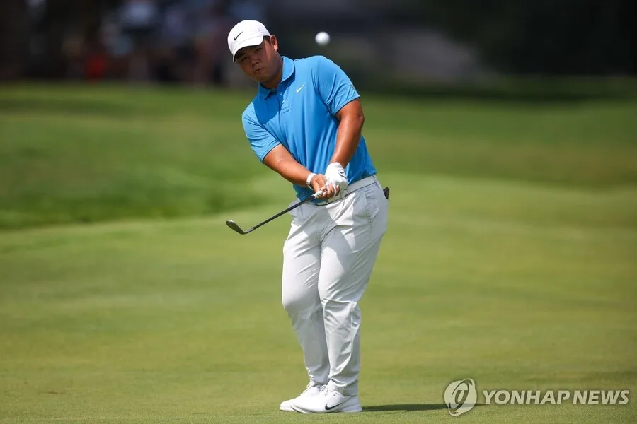 김주형, PGA 투어 플레이오프 2R '공동 15위' 유지