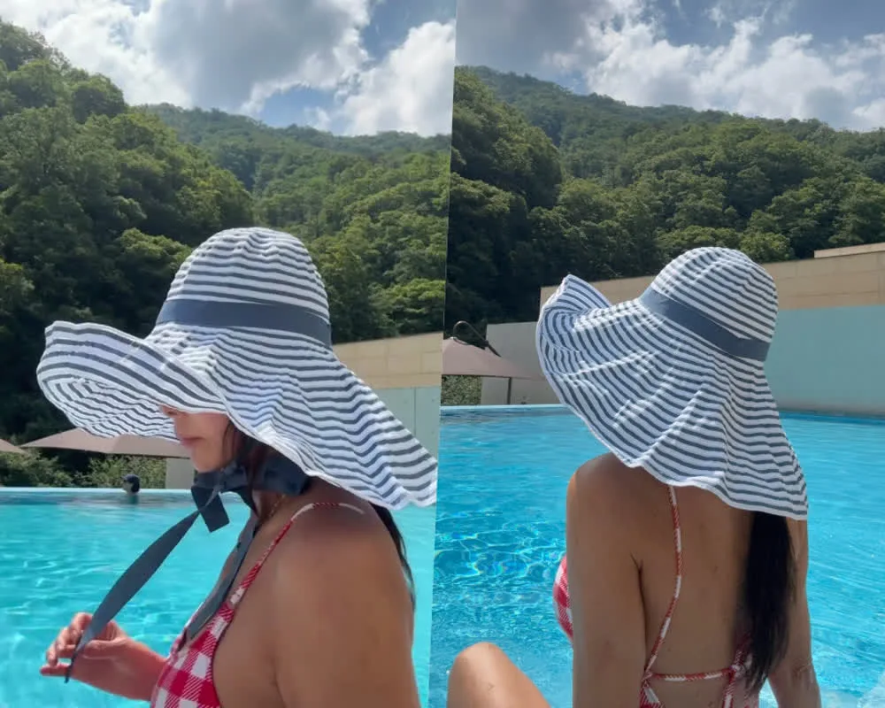 황신혜, 62세에도 빛나는 여름 수영장 일상 공개