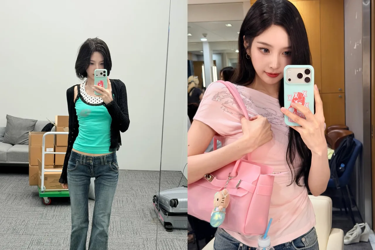 조이, 민트도 핑크도 찰떡이네…러블리 매력 철철 [IS하이컷]