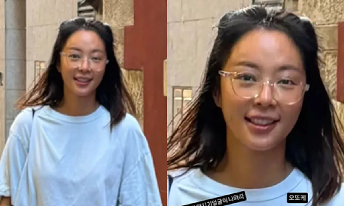 황정음, 구릿빛 피부 공개…“어떡해”