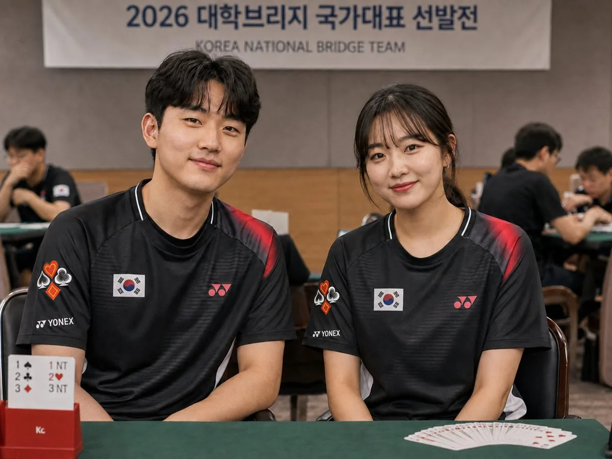 요넥스코리아, 한국 브리지 국가대표 유니폼 후원…국제대회 동행