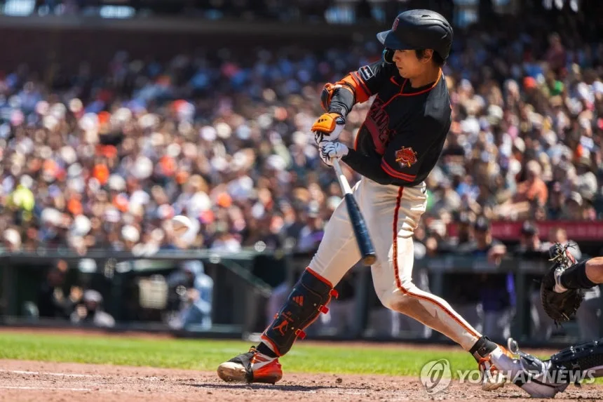 4경기 침묵을 끊었다...이정후의 멀티히트, 샌프란시스코 7-1 승